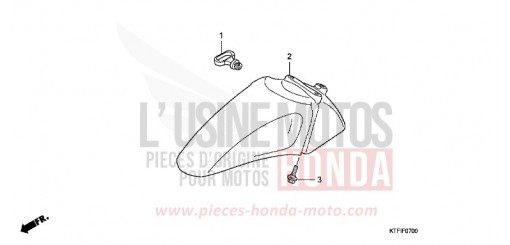 FRONT FENDER SH150A de 2010